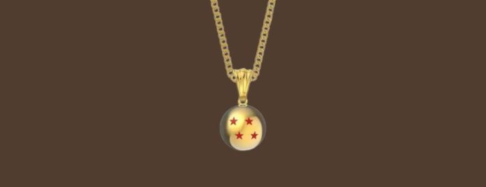 dragon ball z necklace