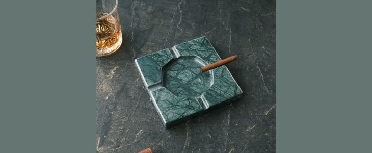 marble ashtray