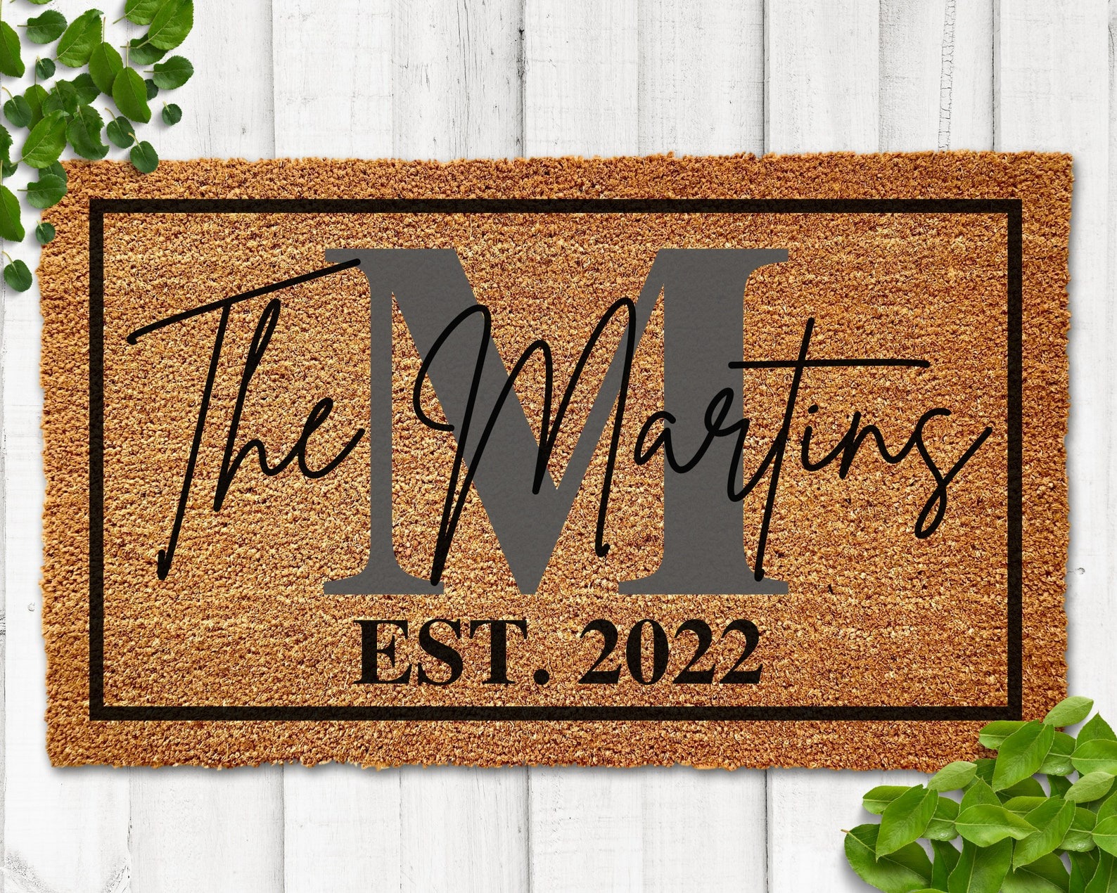 A Personalized Doormat