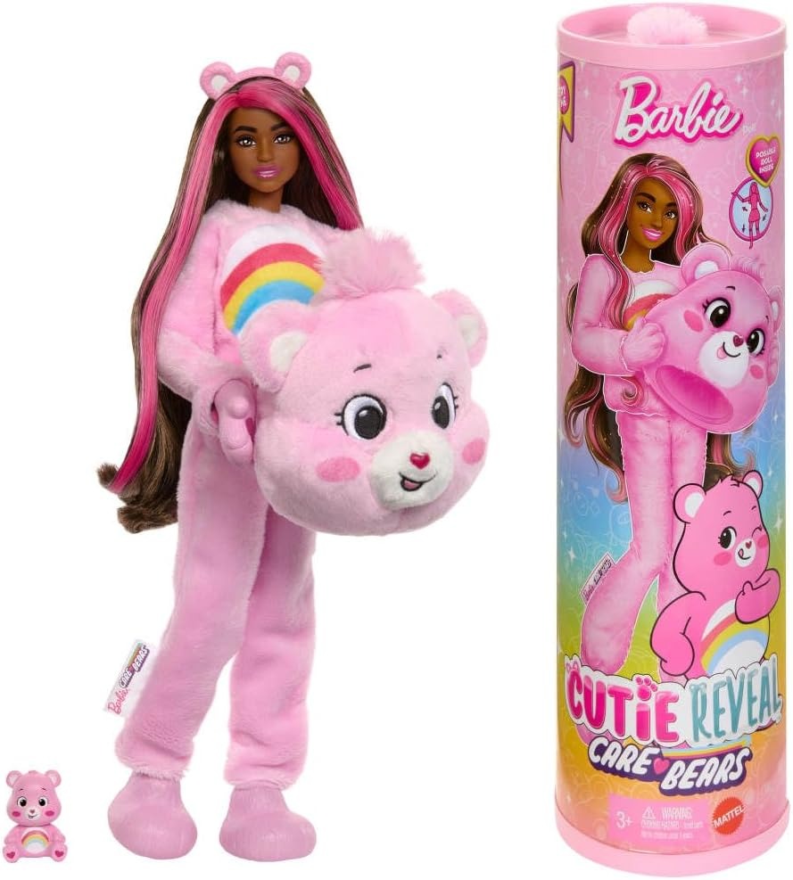 Barbie Cutie Reveal Care Bears Doll & Accessories