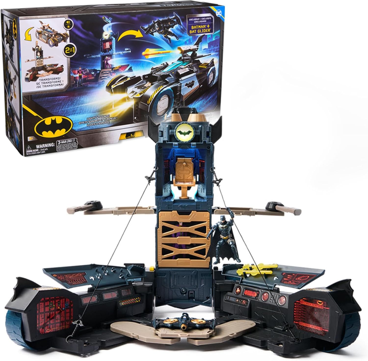 Batman Ultimate Transforming Batmobile Playset