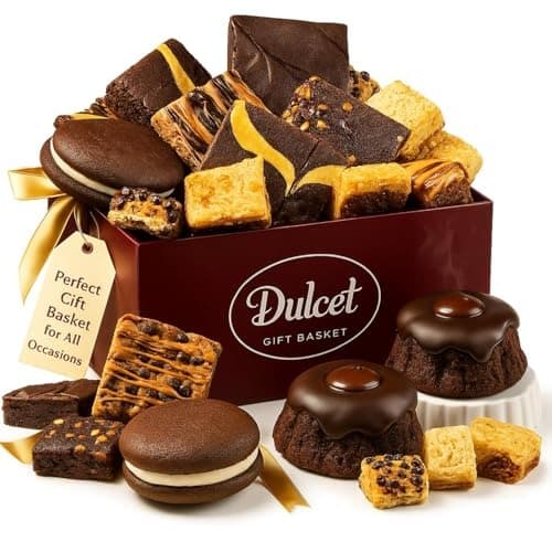Dulcet Chocolate Lovers Brownie Gift Basket