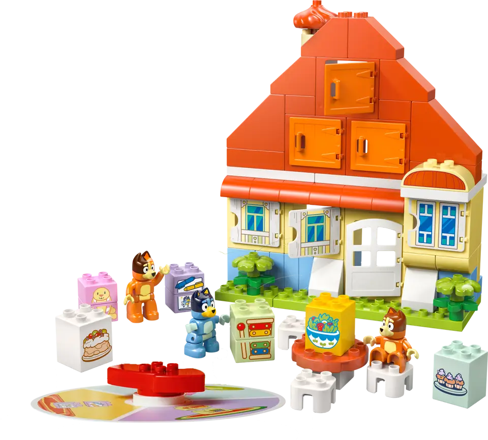 Lego Duplo Blue: Bluey’s Family House with Memory Game