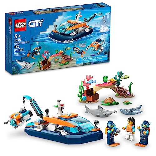LEGO City Explorer Diving Boat (#60377)