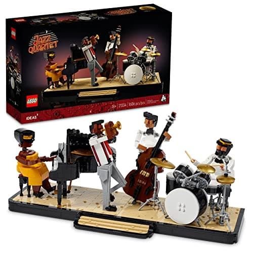 LEGO Ideas Jazz Quartet Building Set For Adults