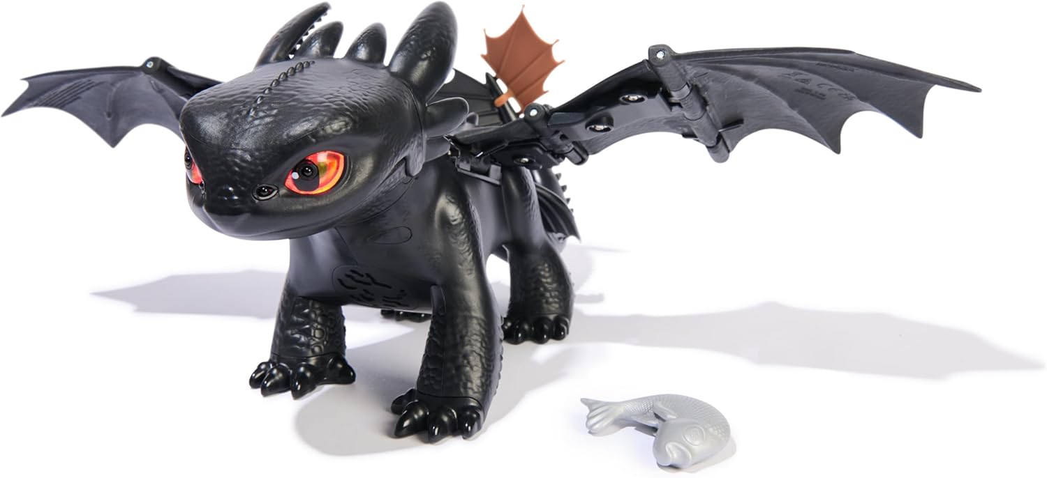 How to Train Your Dragon, Tame & Train Interactive Toothless with 60 Sounds & Reactions