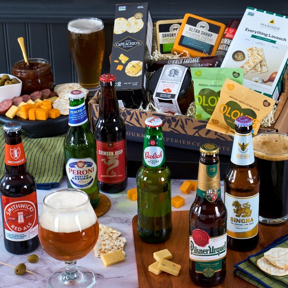 Around the World Beer Gift Box