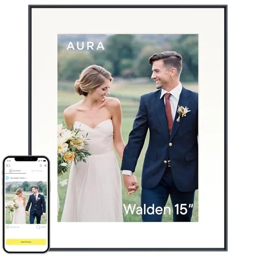 Aura Walden 15″ Smart Picture Frame