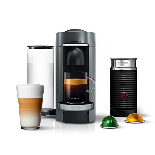 Nespresso Vertuo Plus Deluxe Coffee and Espresso Maker by De’Longhi