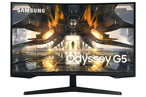 SAMSUNG 32″ Odyssey G55A QHD 165Hz 1ms FreeSync Curved Gaming Monitor