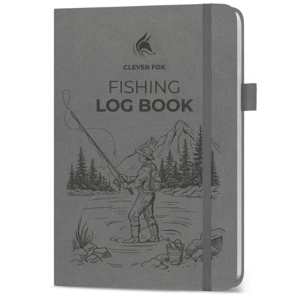 Clever Fox Fishing Log Book