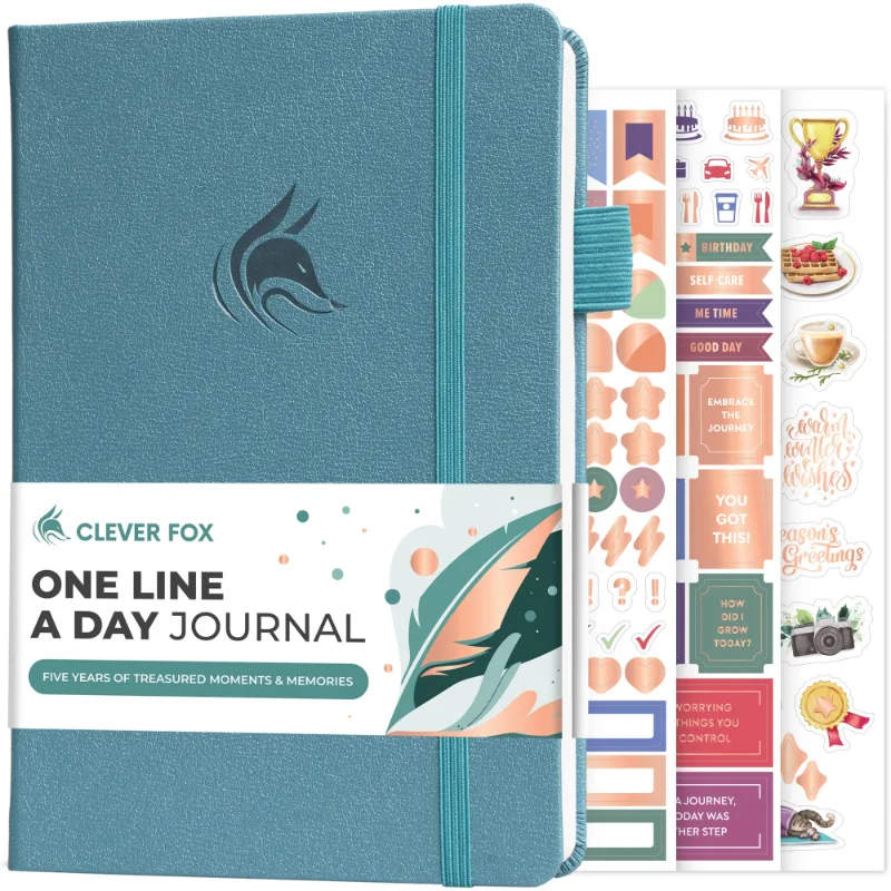 Clever Fox One Line a Day five-year journal