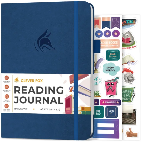 Clever Fox Reading Journal A5