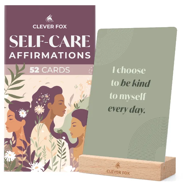 Clever Fox Self-Care Affirmation Cards