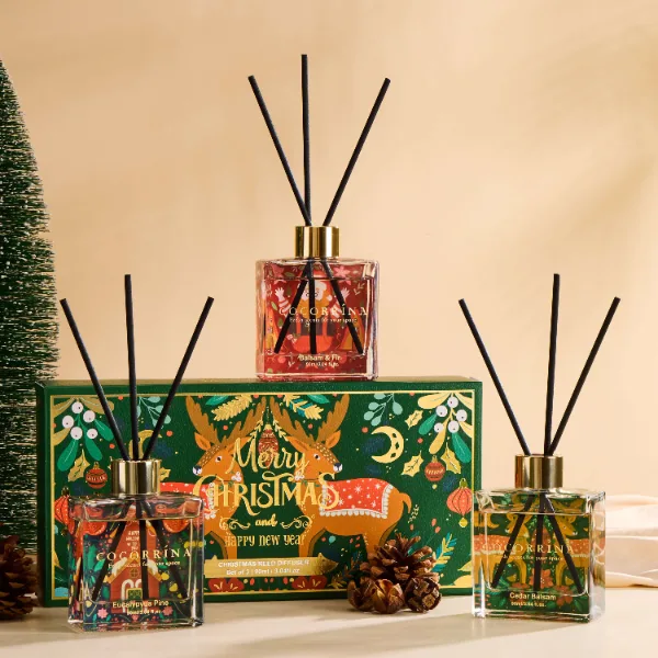 Cocorrina Christmas Reed Diffuser Set of 3