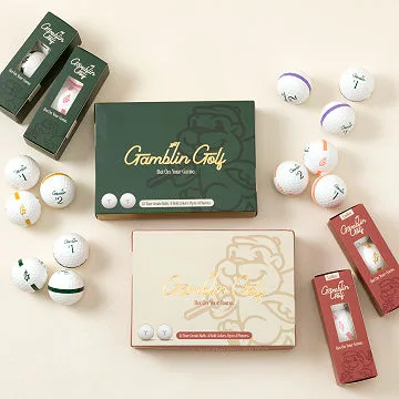 Gamblin' golf balls
