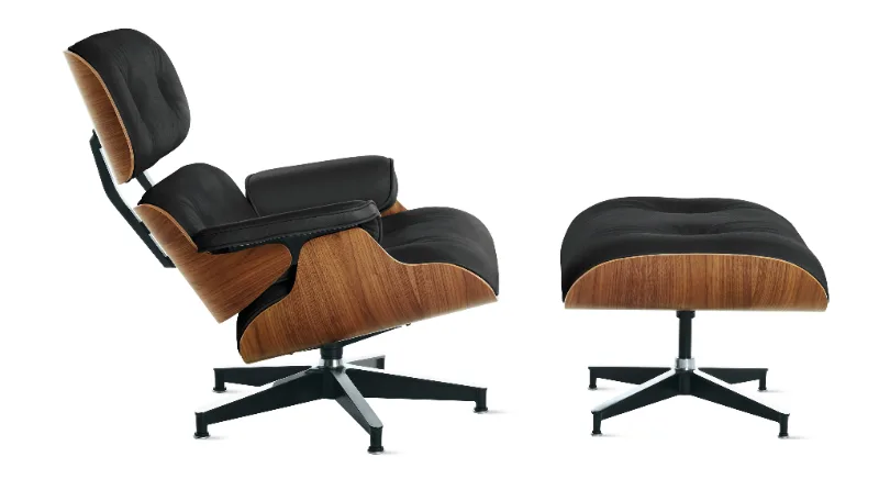 Herman Miller Eames Lounge Chair and Ottoman
