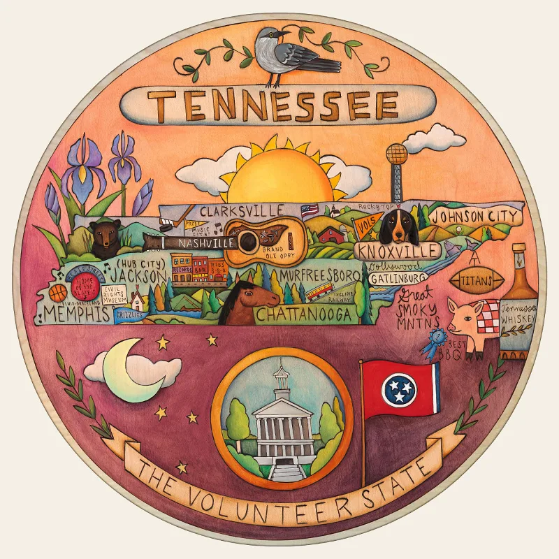 Home State Lazy Susan - Tennessee