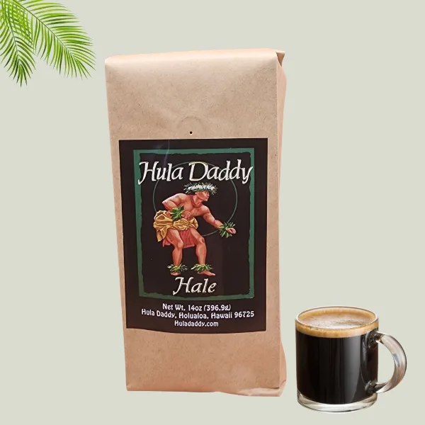 Hula Daddy Hale Kona coffee