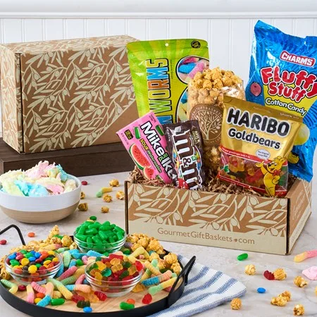 Junk food care package