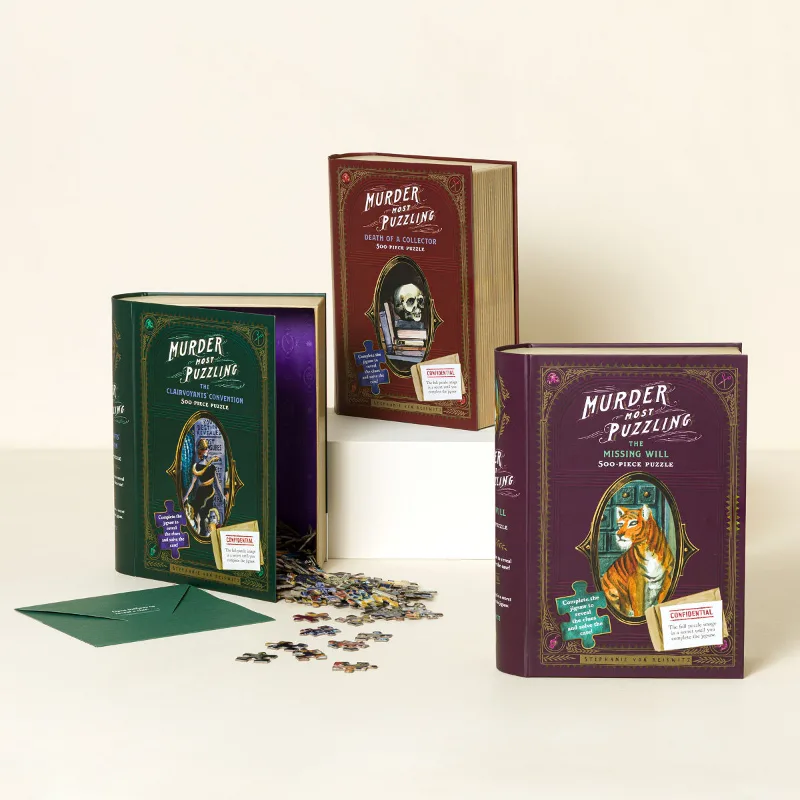 Murder mystery jigsaw puzzle