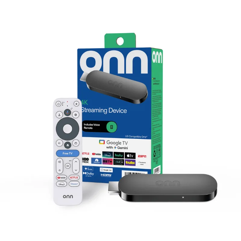 onn 4K streaming device with Google TV