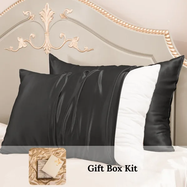 Promeed mulberry silk pillowcase 2 pack