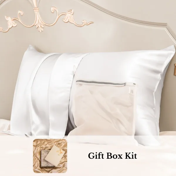 Promeed mulberry silk pillowcase Christmas gift kit