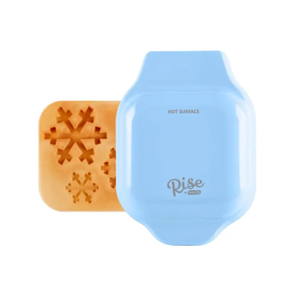 Rise by Dash Snowflake Mini Waffle Maker