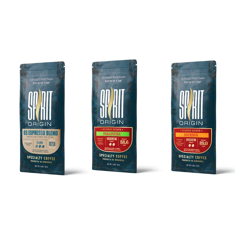 Spirit Origin Honduras coffee tasting trio