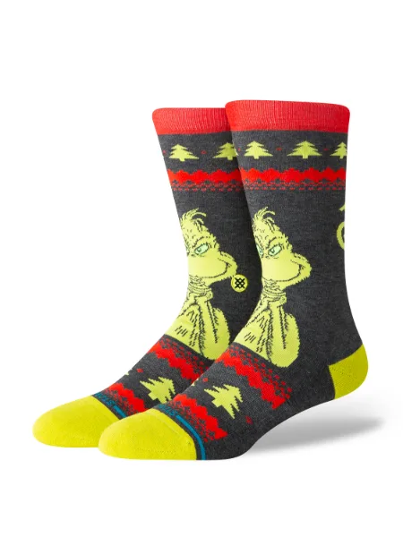 Stance Grinch Sweater Crew socks