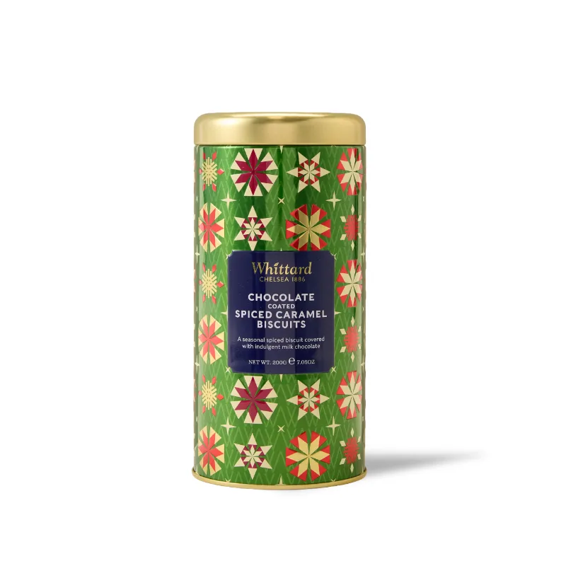 Whittard Chocolate-Coated Spiced Caramel Biscuits